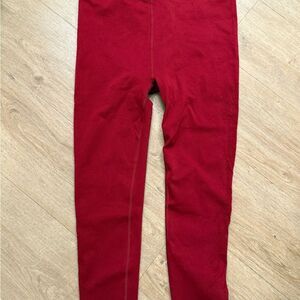 Fabletics Women’s Red SculptKnit Leggings